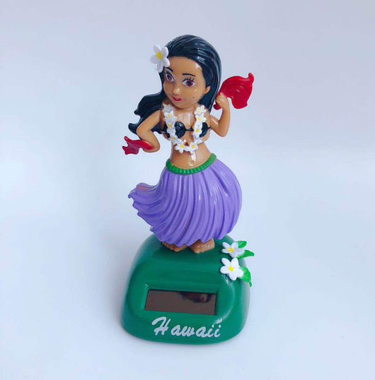 Adorno Colgante Solar Chica Hawaiana para Auto - Image 3