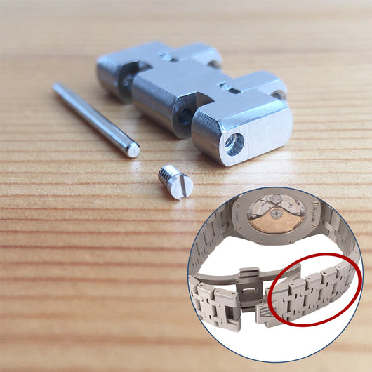 Extensión de Correa para Reloj - Eslabón de Acero Fino Ajustable - Image 4
