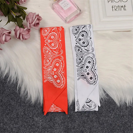 Pañuelo de Seda Estampado para Mujer - Accesorio Versátil Twill - Image 13
