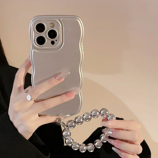 Funda Protectora para Teléfono con Soporte Metálico Plateado - Image 34