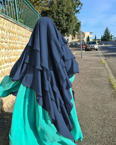 Turbante Protector Solar Multicapa para Mujer - Diseño Étnico Tradicional - Image 23