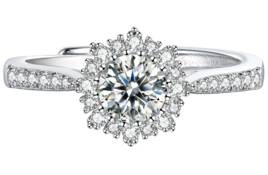 Anillo de Plata S925 con Encaje Elegante para Mujer - Image 7
