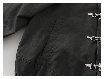 Chaqueta de Trabajo Cuello Mao Hombre - Diseño Premium Primavera Otoño - Image 12