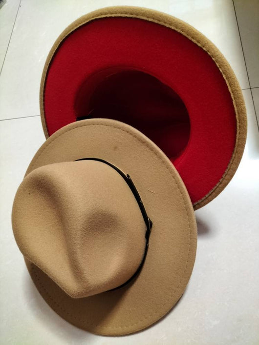Sombrero Fedora Jazz con Combinación de Colores - Estilo Europeo y Americano - Image 15