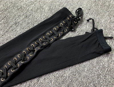Conjunto de Dos Piezas con Malla Transparente y Pantalón Ajustado con Tirantes - Image 22