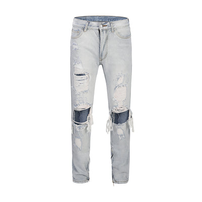 Jeans con Rotos Grandes - Estilo Urbano Desenfadado - Image 27