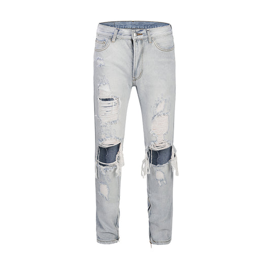 Jeans con Rotos Grandes - Estilo Urbano Desenfadado - Image 27