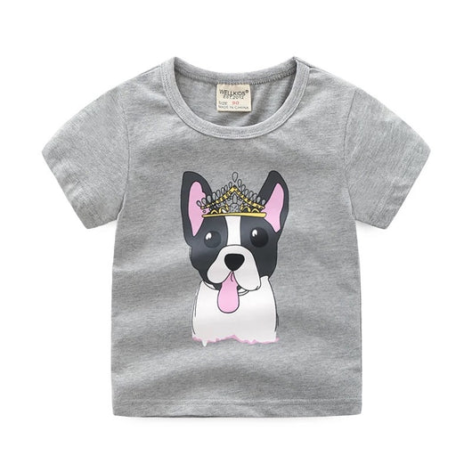 Playera Infantil de Verano con Estampado de Dibujos Animados - Image 19