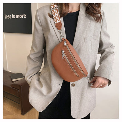 Bolso Bandolera de Gran Capacidad con Correa Ancha - Image 22