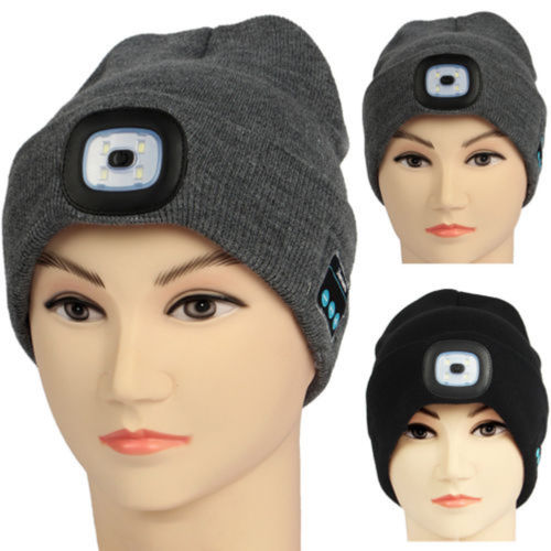 Gorro Inteligente Bluetooth con Audífonos LED Inalámbricos - Image 2