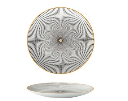 Plato de Desayuno Nórdico 8 Pulgadas - Diseño Geométrico Cerámica Premium - Image 11