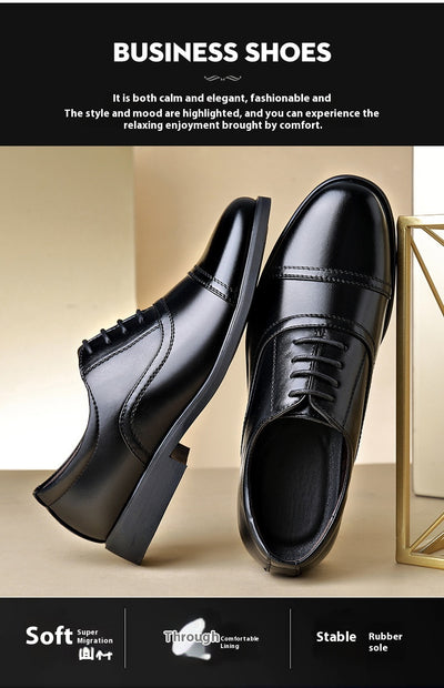 Zapatos de Cuero Formales Puntiagudos para Hombre - Estilo Ejecutivo Británico - Image 24