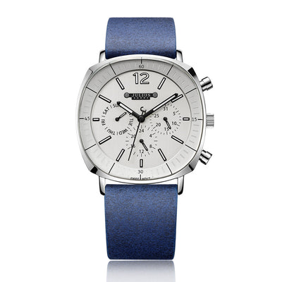 Reloj de Pulsera para Hombre con Esfera Grande y Correa Resistente al Agua