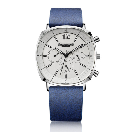 Reloj de Pulsera para Hombre con Esfera Grande y Correa Resistente al Agua