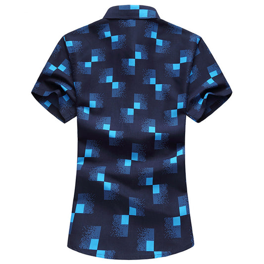 Camisa Floral Talla Grande para Hombre - Image 2
