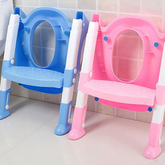 Asiento de Entrenamiento Plegable para Inodoro Infantil sin Deslizamiento - Image 8