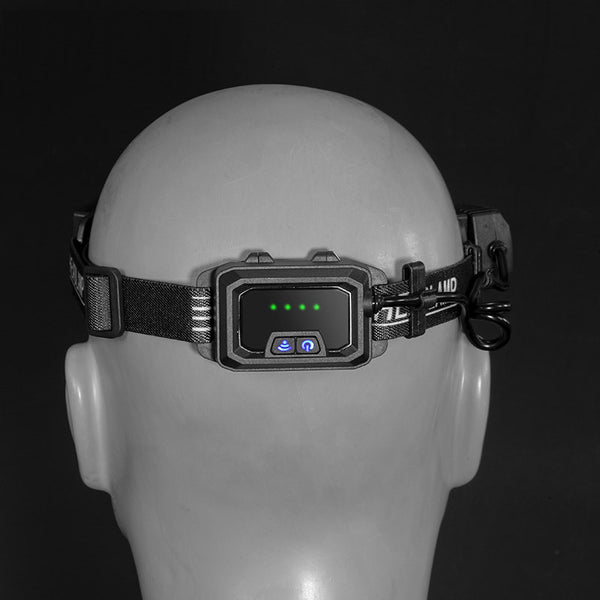 Linterna Frontal LED Recargable para Pesca, Senderismo y Emergencias