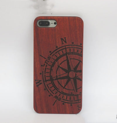 Funda para móvil con tallado en madera artesanal - Image 9