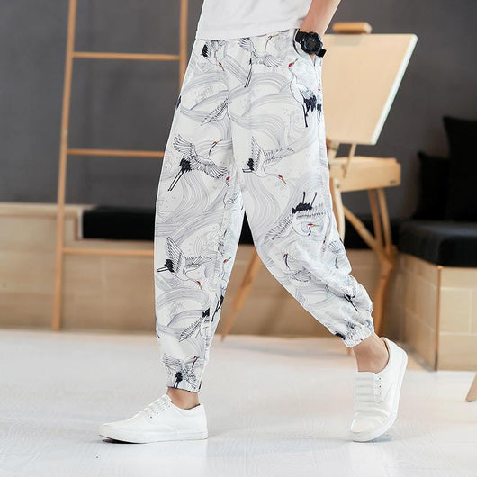 Pantalones Casuales Cómodos para Hombre Crane - Bloomers Holgados - Image 2