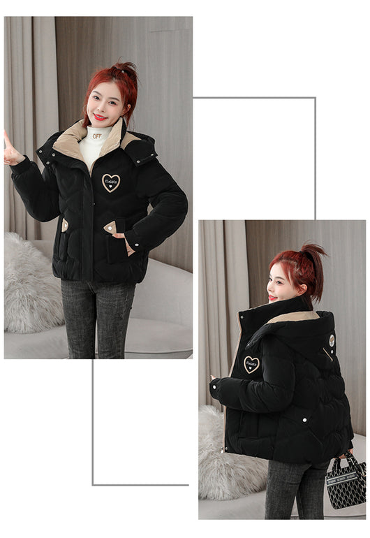 Abrigo Cálido Estilo Coreano Oversize Versátil - Image 14