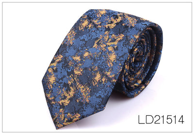 Corbata Casual Moderna con Estampado Floral - Ancho 6cm - Image 15