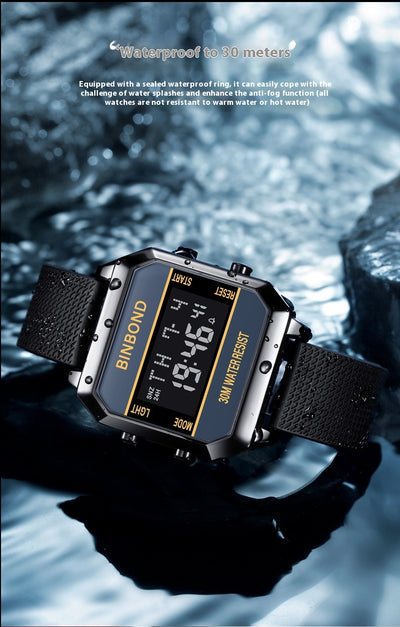 Reloj Deportivo Digital Impermeable para Estudiantes y Hombres Activos - Image 16