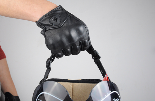 Guantes de Motocicleta en Piel de Oveja con Pantalla Táctil - Image 6