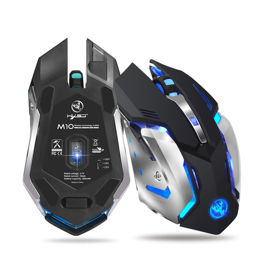 Ratón Inalámbrico Gaming 2.4GHz con Iluminación LED