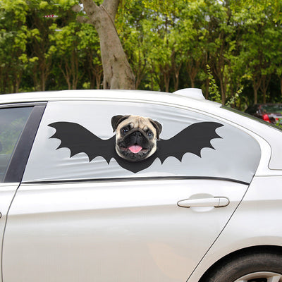 Cortina Parasol Halloween para Auto con Protección de Asiento de Mascota - Image 5