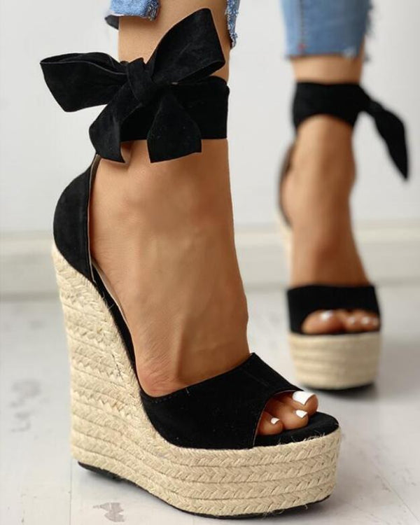 Sandalias Romanas con Cuña