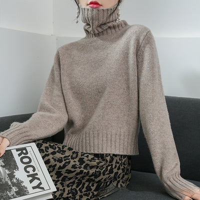 Suéter Lana Cuello Alto Slim Fit Mujer - Base Layer Premium - Image 15