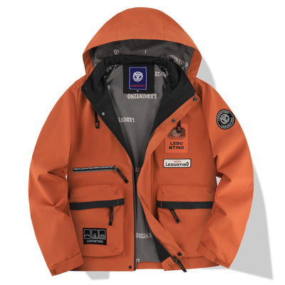 Chaqueta de Trabajo Tipo Piloto con Capucha para Hombre - Image 23