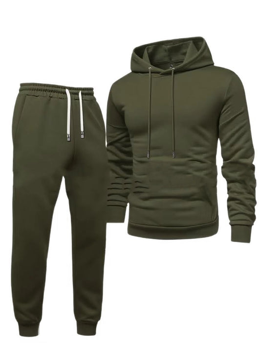 Conjunto Deportivo Sudadera y Pantalón con Capucha - Diseño Coordinado Casual - Image 9