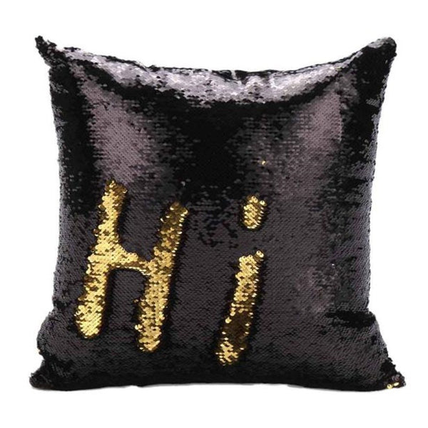 Funda de Almohada Sirena Lentejuelas Brillantes