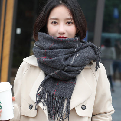 Chal de Invierno Tipo Cachemira para Mujer - Versátil y Abrigador - Image 10