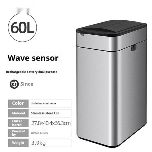 Basurero Inteligente Automático de Gran Capacidad con Sensor Infrarrojo - Image 13