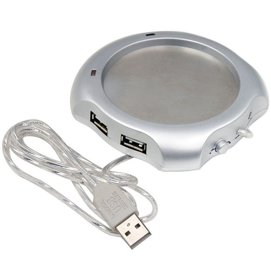 Posavasos Calefactor USB con Aislamiento Térmico