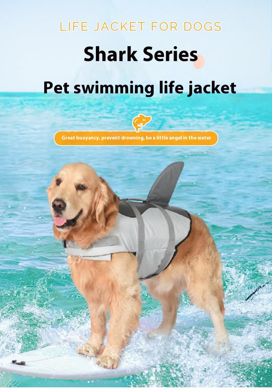 Chaleco Salvavidas para Perros Shark - Ropa de Baño Segura - Image 19