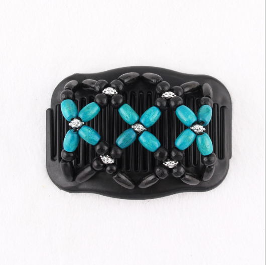 Peine Doble Elástico con Clip para Cabello - Accesorios de Moda para Mujeres - Image 6
