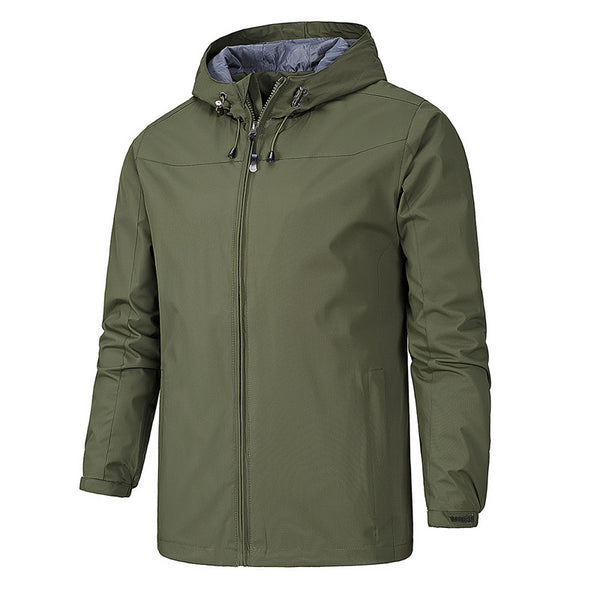 Chaqueta de Montaña Impermeable y Cortavientos para Hombre - Todas las Estaciones