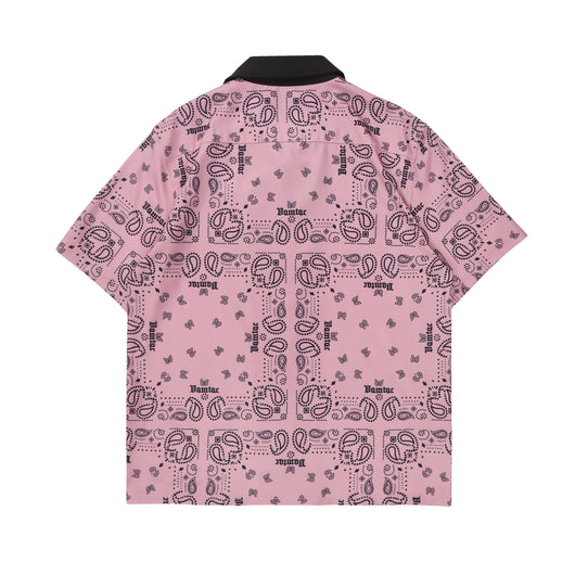 Camisa Patchwork Hombre Estilo Hip-hop Oversize Unisex - Image 14