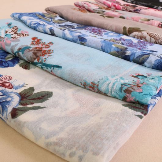 Pañuelo Gasa Balinés con Estampado Floral - Diseño Exclusivo - Image 18