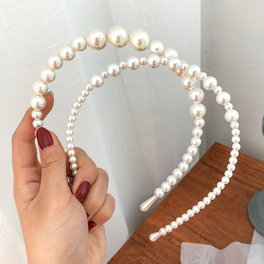 Set de 3 Diademas de Perlas para Mujer, Estilo Versátil y Elegante - Image 13
