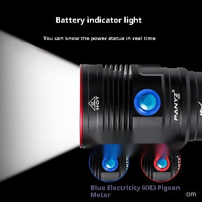 Linterna LED Profesional de Largo Alcance para Camping y Emergencias - Image 3