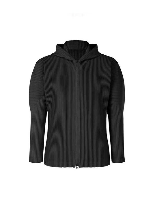 Suéter Hoodie Hombre con Cierre Doble y Pliegues Tridimensionales - Image 11