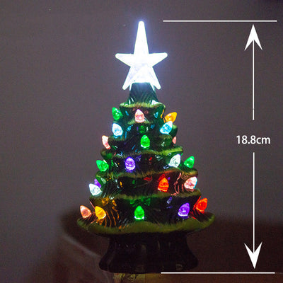 Linterna Cerámica Navideña para Árbol de Navidad - Image 6