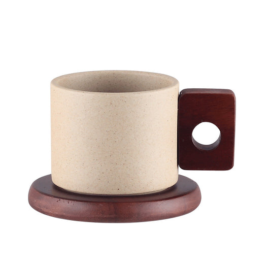 Taza de Cerámica Estilo Japonés Retro para el Bienestar - Image 4