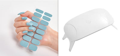 Calcomanías de Uñas Adhesivas Impermeables con Letras y Colores - Image 45