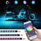 Kit de Luces LED RGB para Chasis de Moto | Iluminación Ambiental