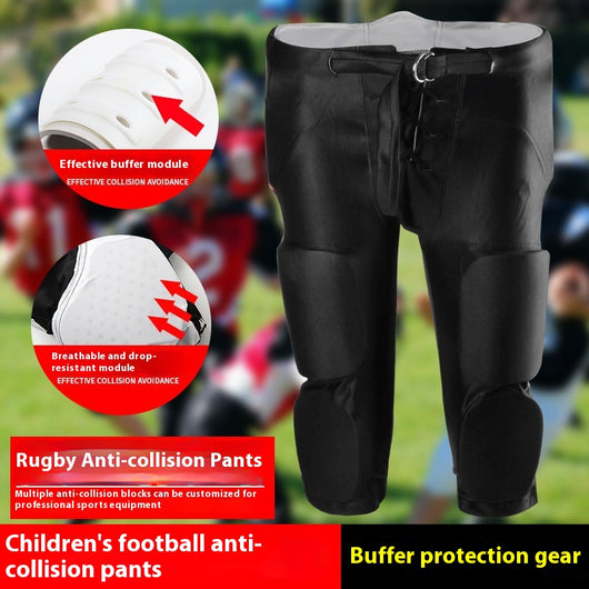 Pantalones de Compresión con Protección Anti-Golpes para Rugby y Hockey - Image 3